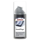SONAX GummiPfleger mit Schwammapplikator (100 ml) reinigt, pflegt & hält alle...