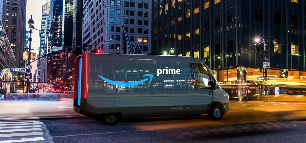 Amazon: Erstes Bild eines neuen elektronischen Van veröffentlicht